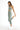 Capri legging green side view- JUV activewear