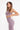 Charm bra purple side view - JUV Activewear