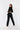 Cozy sweatpants black back view - JUV Activewear