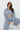 Cozy cropped sweatshirt blue gray - JUV Activewear