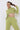 Cozy cropped sweatshirt green -JUV Activewear