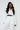 Cozy cropped sweatshirt white -JUV Activewear