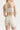 Croft Bra With Elastic Strap cream back view - JUV Activewear