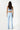 Croft Flare Legging light blue back view- JUV