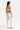 Croft Legging With Elastic Strap creme back view  - JUV
