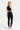 Croft flare legging black back view - JUV