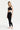 Croft one shoulder bra black side view- JUV