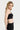 Croft one shoulder bra black- JUV
