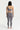 Croft one shoulder bra gray back view - JUV