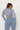 Flexy long sleeve bra blue back view- JUV