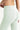 Frenzy Legging mint green back view close up - JUV