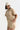 Jersey Oversized Shirt beige in model front side view -JUV 