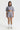 Jersey Short gray model front view - JUV Activewear