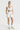 Jersey Short white model front view full body  - JUV Activewear