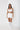 Joy skirt white in model front view -JUV