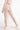Rainbow legging cream back view in model - JUV