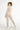 Rainbow legging cream back view in model - JUV