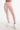 Rainbow legging pink front view in model close up - JUV