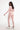 Rainbow legging pink side view in model - JUV