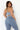 Flexy legging blue back view- JUV