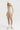 Sleek Tank Top cream in model front view - JUV