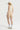 Sleek Tank Top cream in model back view - JUV