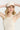 Sleek Tank Top cream in model front view close up- JUV