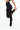 Tighty legging black in model side view - JUV
