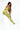 Tighty legging green in model back view - JUV