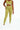 Tighty legging green in model front view - JUV