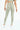 Tighty legging mint green in model back view - JUV