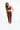 Tighty legging red wine in model front view - JUV