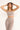 Unicorn legging nude in model front view- JUV Activewear