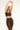 Unicorn bra brown in model front view - JUV