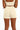 Tighty short cream in model back view close up - JUV 