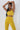 Fresh legging yellow front view close up - JUV